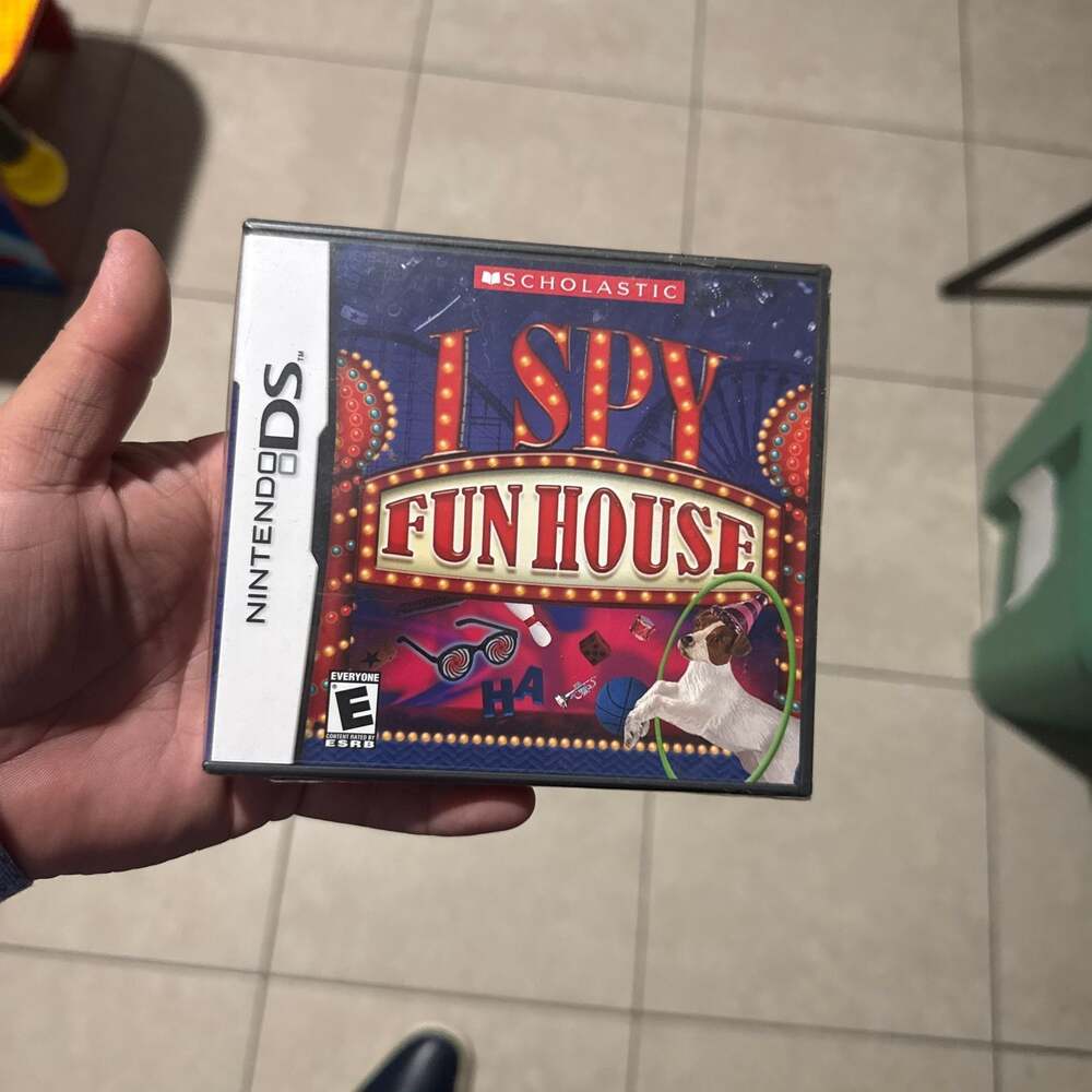 I SPY Fun House Nintendo DS Game - Complete with Case